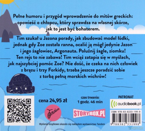 Pod żaglami Jazona! Superbohater z antyku (Tom 6) - Stella Tarakson [AUDIOBOOK]