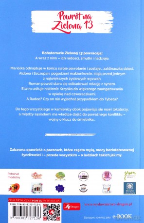 Powrót na Zieloną 13 - Agata Bizuk [KSIĄŻKA]