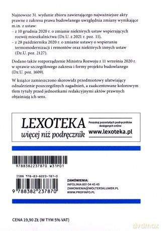 Prawo budowlane. Warunki techniczne i inne akty prawne [KSIĄŻKA]