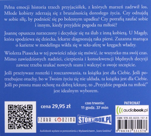 Przyjdzie pogoda na miłość - Wioletta Piasecka [AUDIOBOOK]