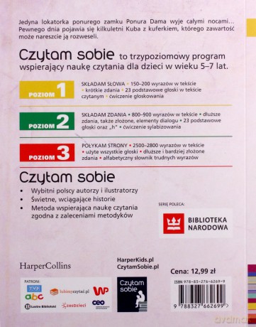 Sekret ponurego zamku. Czytam sobie. Poziom 1 - Wojciech Widłak [KSIĄŻKA]