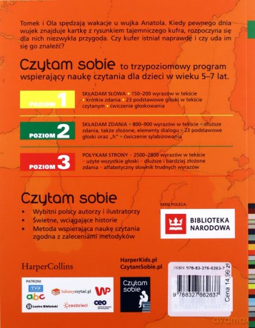 Skarb Arubaby. Czytam sobie. Poziom 2 - Małgorzata Strzałkowska [KSIĄŻKA]