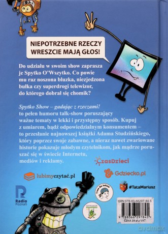 Spytko Show! Gadając z rzeczami - Adam Studziński [KSIĄŻKA]
