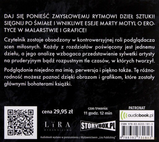 Sztuka podglądania - Marta Motyl [AUDIOBOOK]