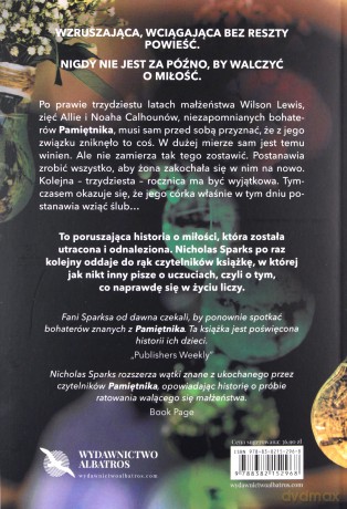 Ślub - Nicholas Sparks [KSIĄŻKA]