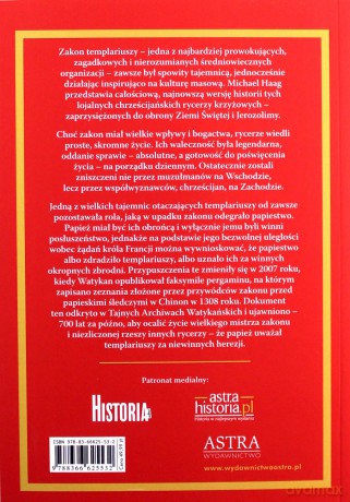 Templariusze. Historia i mity - Michael Haag [KSIĄŻKA]