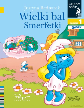 Wielki bal Smerfetki. Czytam sobie. Poziom 1 - Justyna Bednarek [KSIĄŻKA]