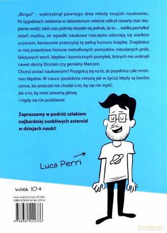 Wielkie błędy wielkich naukowców - Luca Perri, Tuono Pettinato [KSIĄŻKA]