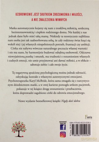 Wsparcie dla dorosłych córek narcystycznych matek - Karyl McBride [KSIĄŻKA]