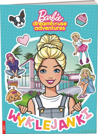Wyklejanki Barbie dreamhouse adventures SN-1201 [KSIĄŻKA]