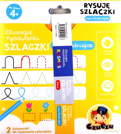 Zestaw rysowanek Kosmos 4+ [KSIĄŻKA]