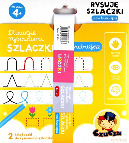 Zestaw rysowanek Wróżki 4+ [KSIĄŻKA]