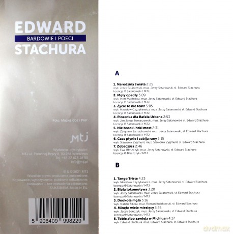 Bardowie i poeci: Edward Stachura [Winyl]