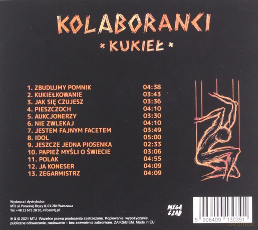 Kolaboranci: Kukieł (reedycja 2021) [CD]
