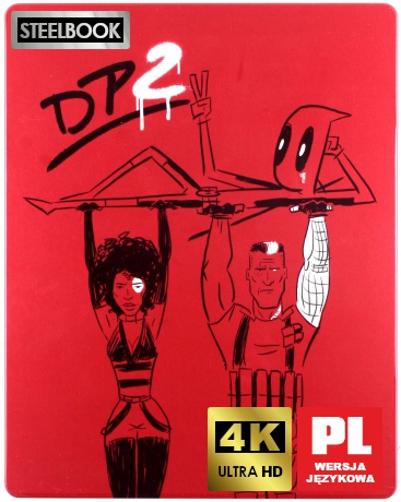 Deadpool 2 (steelbook) [Blu-Ray 4K]+[2xBlu-Ray]