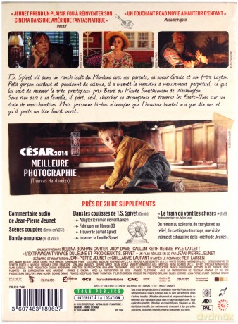 The Young and Prodigious T.S. Spivet (Świat według T.S. Spiveta) [2DVD]