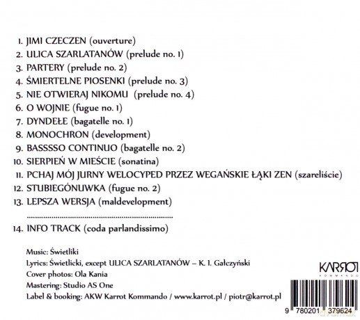 Świetliki: Wake Me Up Before You Fuck Me [CD]