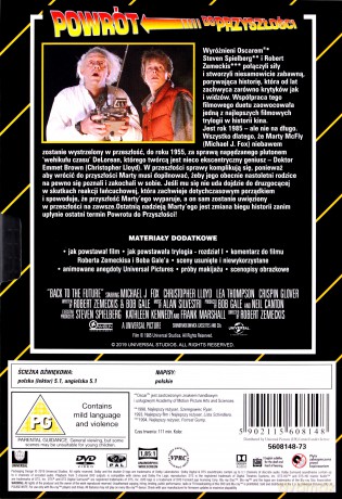 Powrót do przyszłości I-III Pakiet Trylogia (Kolekcja VHS) [3DVD]
