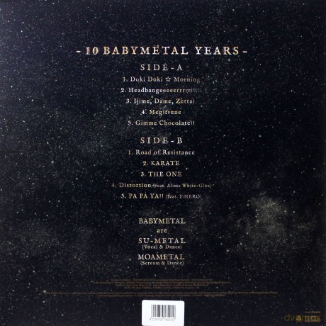 Babymetal: 10 Babymetal Years (Clear) [Winyl]