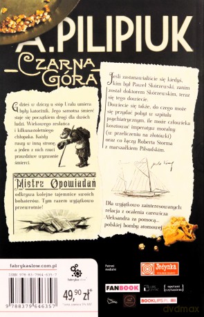 Czarna góra - Andrzej Pilipiuk [KSIĄŻKA]