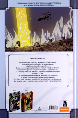 Legenda Korry (Tom 2) Wojna o wszystko - Michael DiMartino [KOMIKS]