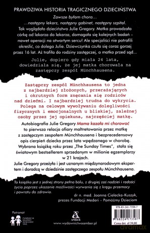 Mama kazała mi chorować - Julie Gregory [KSIĄŻKA]