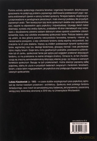 Społeczny świat polskiego fandomu fantastycznego - Łukasz Kaszkowiak [KSIĄŻKA]
