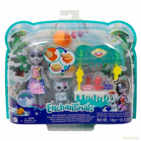 Lalka Enchantimals zestaw Zimowy sklepik