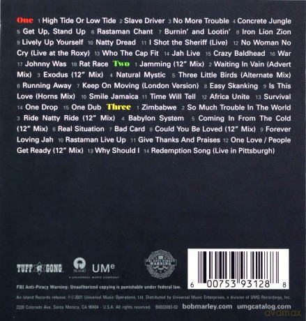 Bob Marley: Songs Of Freedom: The Island Years (Limited) [3CD]