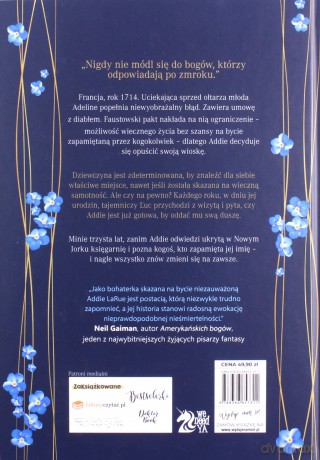 Niewidzialne życie Addie LaRue - V. E. Schwab [KSIĄŻKA]
