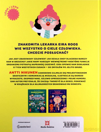 Leon i Lena poznają ciało człowieka - Antti Nikunen [KSIĄŻKA]