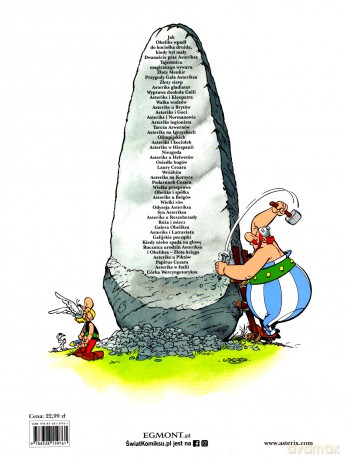 Asteriks Wielka przeprawa 22 - Rene Goscinny [KOMIKS]
