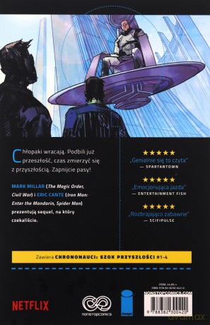 Chrononauci (Tom 2) - Marc Millar, Eric Canete [KOMIKS]