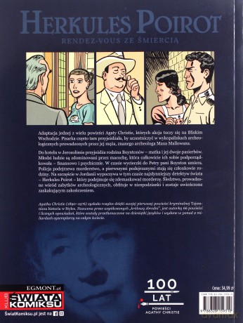 Herkules Poirot Rendez-vous ze śmiercią - Agata Christie [KOMIKS]