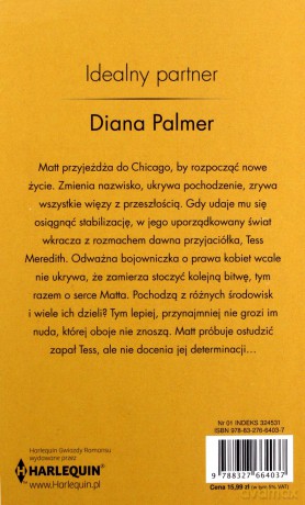 Idealny partner - Diana Palmer [KSIĄŻKA]