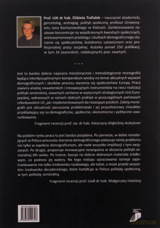 Innowacyjna polityka senioralna XXI wieku. Między ageizmem, bezpieczeństwem socjalnym i active agein - Elżbieta Trafiałek [KSIĄŻKA]