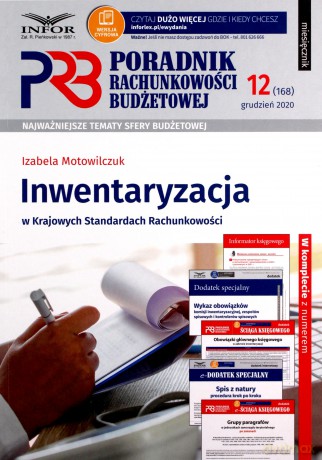 Inwentaryzacja w Krajowych Standardach Rachunkowości - Izabela Motowilczuk [KSIĄŻKA]