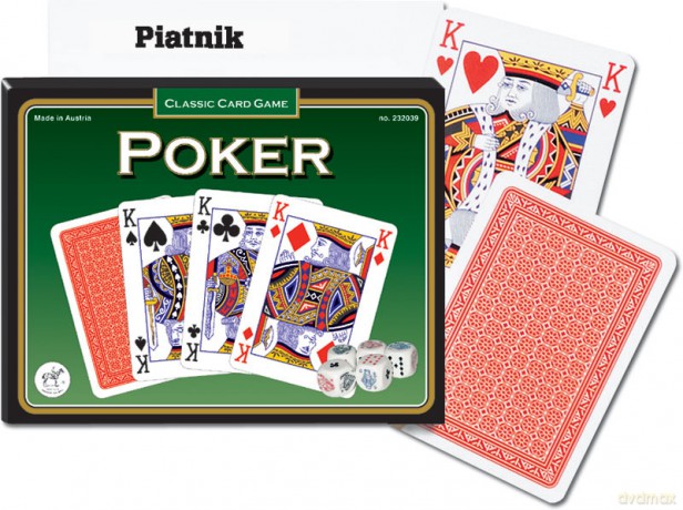Karty do gry Piatnik 2 talie, Standard [GRA PLANSZOWA]