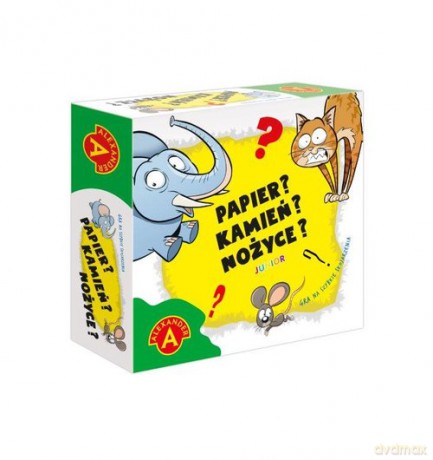 Papier kamień nożyce Junior [GRA PLANSZOWA]