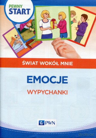 Pewny start Świat wokół mnie Emocje Wypychanki [KSIĄŻKA]
