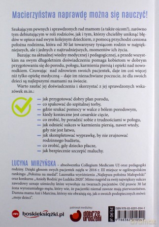 Pierwsza pomoc w nauce macierzyństwa Sprawdzone rady położnej rodzinnej - Lucyna Mirzyńska [KSIĄŻKA]
