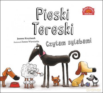 Pieski Tereski. Czytam sylabami - Joanna Krzyżanek [KSIĄŻKA]