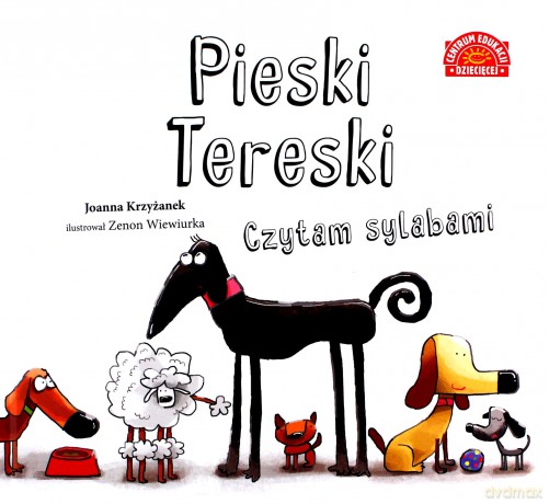 Pieski Tereski. Czytam sylabami - Joanna Krzyżanek [KSIĄŻKA]