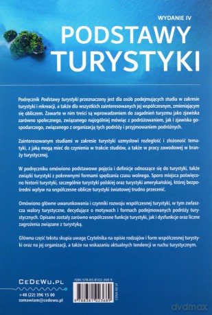 Podstawy turystyki - Janusz Czerwiński [KSIĄŻKA]