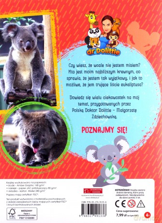 Poznajmy się Koala to nie miś - Małgorzata Zdziechowska [KSIĄŻKA]