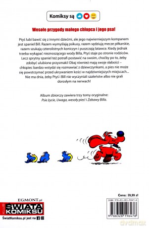 Ptyś i Bill (Tom 8) Zabawy Billa [KOMIKS]
