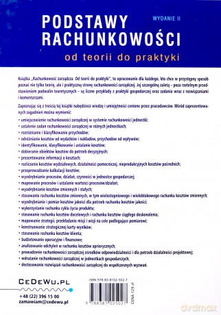 Rachunkowość zarządcza od teorii do praktyki - Lew Grzegorz, Maruszewska Ewa Wanda [KSIĄŻKA]