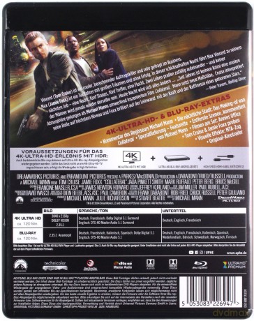 Collateral (Zakładnik) [Blu-Ray 4K]+[Blu-Ray]
