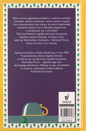 Tajemnicza historia w Styles - Agatha Christie [KSIĄŻKA]