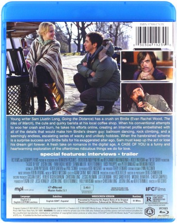 A Case of You (Wymarzony) [Blu-Ray]